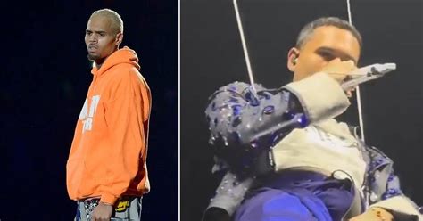 Chris Browns Bulge Sends Fans Into a Frenzy After